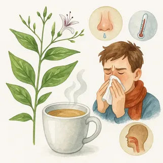 Soigner un rhume naturellement avec la Chirette verte