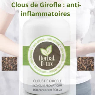 Propriétés anti-inflammatoires des Clous de Girofle