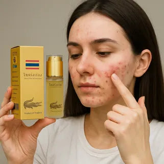 Sérum Huile Crocodile cicatrices acné tenaces