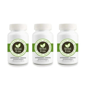 Armoise 3 boîtes gélules 500mg Artemisia Annua 100% anti-paludisme