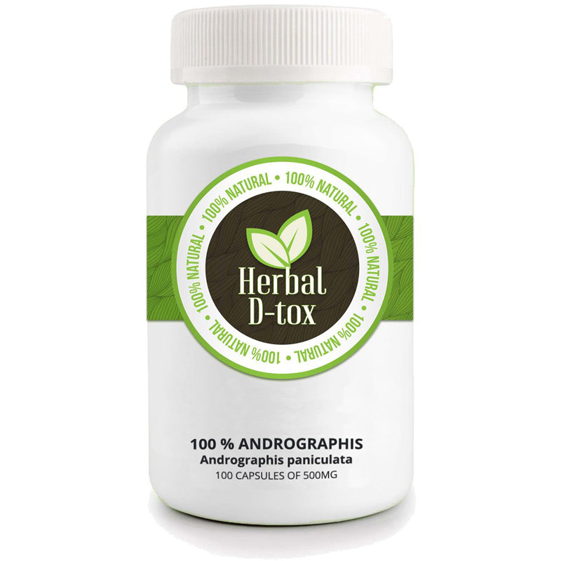 ANTIVIRAL Andrographis (Chirette verte) - Boite de 100 capsules (vegan) de 500mg